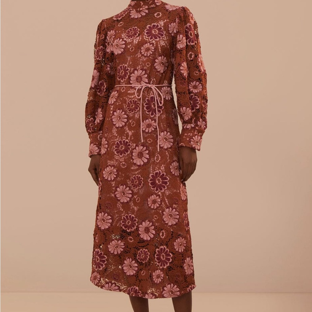 FARM Rio Gigi Tapestry Dress